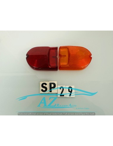 Plastica fanale posteriore Fiat 1300 1500 1°serie