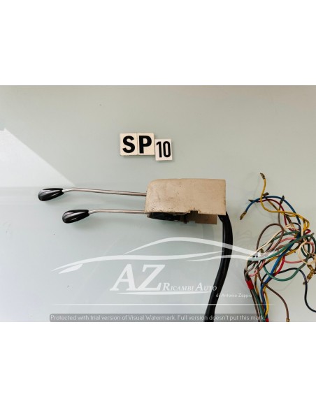 Devioluci interruttore luci frecce tergicristallo Fiat 682 grigio