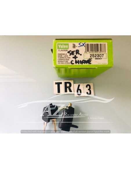 Maniglia esterna con chiave sx Fiat Seat Panda 252307