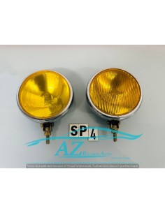 Fendinebbia Giallo rotondo coppia diametro 150 -  Az Ricambi  Sei alla ricerca di ricambi per la tua auto d’epoca?