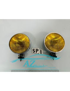 Fendinebbia giallo rotondo coppia diametro 150 -  Az Ricambi  Sei alla ricerca di ricambi per la tua auto d’epoca?