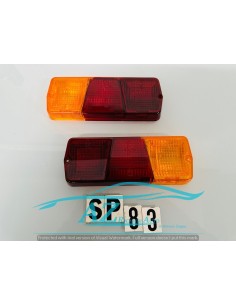 Plastica fanale coppia Mercedes 406 408 508 608