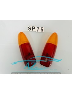 Plastica fanale posteriore coppia Fiat 500 Giardiniera...