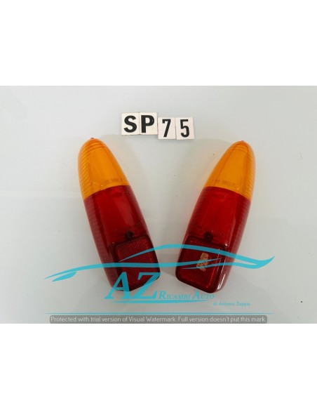 Plastica fanale posteriore coppia Fiat 500 Giardiniera Catalux 5829