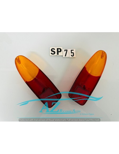 Plastica fanale posteriore coppia Fiat 500 Giardiniera Catalux 5829