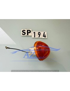 Fanalino anteriore Fiat 500 arancio 2 luci 2