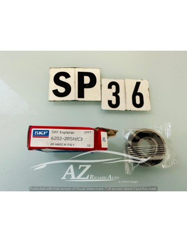 Cuscinetto skf 6202-2RSH/C3 15-35-11