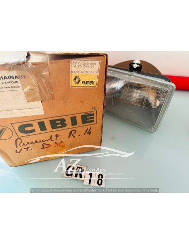 Faro proiettore anteriore dx Renault R14...