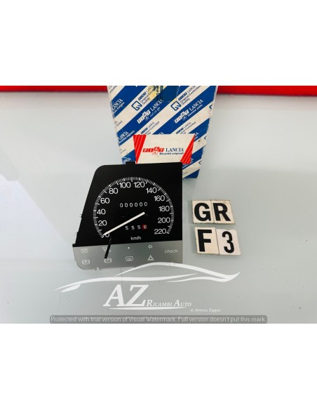 Quadro strumento contachilometri Lancia Thema TD 9939537 marrone