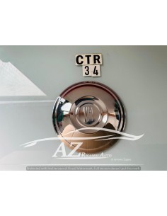 Coppa ruota Fiat 600 in acciaio lucido -  Az Ricambi  Sei alla ricerca di ricambi per la tua auto d’epoca?