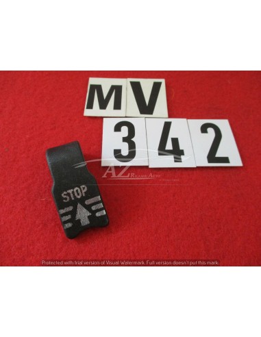 8963401 pomello manopola arresto motore stop per fiat -  Az Ricambi  Sei alla ricerca di ricambi per la tua auto d’epoca?