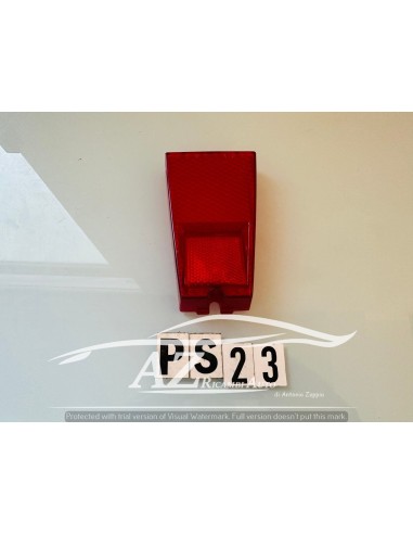 Plastica fanale posteriore Autobianchi Primula Stars rosso 5575