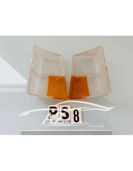 Trasparente fanalino anteriore Fiat 616 coppia