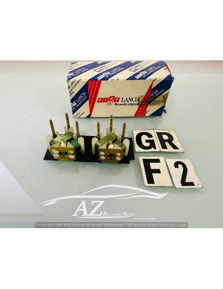 Strumento livello carburante temperatura acqua Lancia Y10 marrone