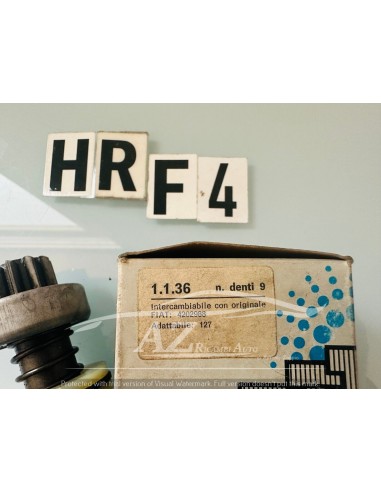 Pignone motorino motore Fiat 127 4202988 -  Az Ricambi  Sei alla ricerca di ricambi per la tua auto d’epoca?