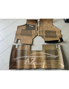 Tappeto Fiat 128 Rally beige nero 613033 -  Az Ricambi  Sei alla ricerca di ricambi per la tua auto d’epoca?