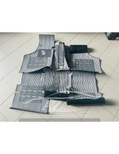 Tappeto Fiat 850 berlina nero grigio -  Az Ricambi  Sei alla ricerca di ricambi per la tua auto d’epoca?