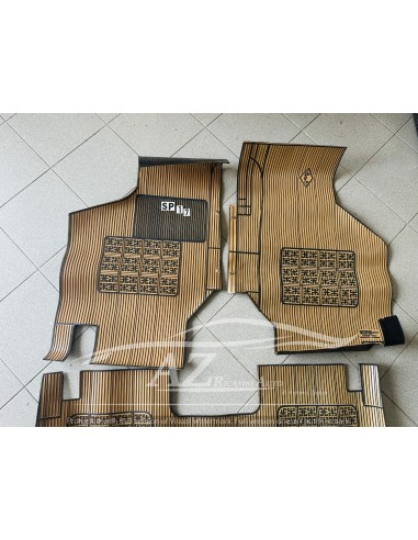 Tappeto Fiat 128 Rally beige nero 613033 -  Az Ricambi  Sei alla ricerca di ricambi per la tua auto d’epoca?