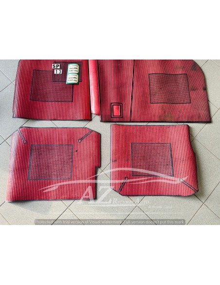 Tappeti Fiat Uno rosso nero -  Az Ricambi  Sei alla ricerca di ricambi per la tua auto d’epoca?