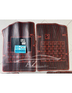 Tappeti Alfa Romeo Alfetta Giulietta rosso-nero 1031 -  Az Ricambi  Sei alla ricerca di ricambi per la tua auto d’epoca? 2