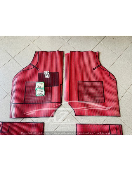 Tappeto Fiat Regata colore rosso nero -  Az Ricambi  Sei alla ricerca di ricambi per la tua auto d’epoca?