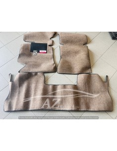 Tappeto tappeti Alfa Romeo Giulia moquette marrone