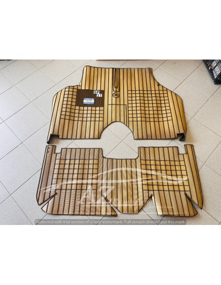 Tappeto tappeti in gomma Fiat 128 colore panna-nero -  Az Ricambi  Sei alla ricerca di ricambi per la tua auto d’epoca?