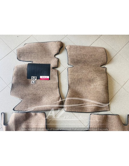 Tappeto tappeti Alfa Romeo Giulia moquette marrone