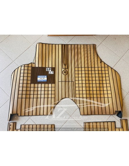 Tappeto tappeti in gomma Fiat 128 colore panna-nero -  Az Ricambi  Sei alla ricerca di ricambi per la tua auto d’epoca?