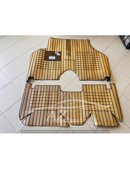 Tappeto tappeti in gomma Fiat 128 colore panna-nero -  Az Ricambi  Sei alla ricerca di ricambi per la tua auto d’epoca?