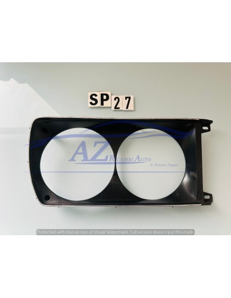Cornice faro dx Fiat 128 SL coupè sport in plastica