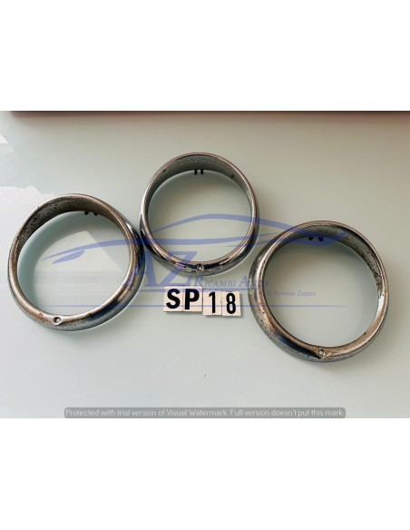 Cornice faro Fiat 1100 103 3 pezzi