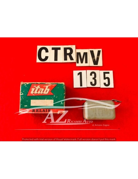 Relè teleruttore 24V Itab -  Az Ricambi  Sei alla ricerca di ricambi per la tua auto d’epoca?