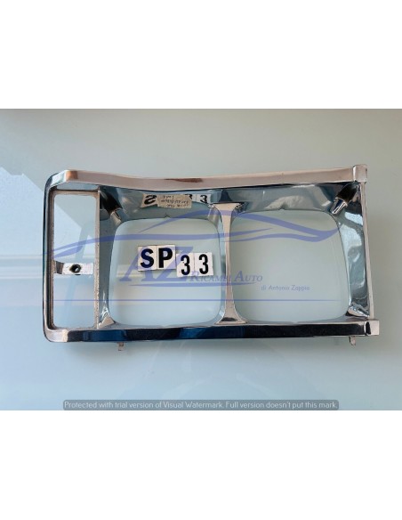 Cornice faro dx Fiat 125 zama -  Az Ricambi  Sei alla ricerca di ricambi per la tua auto d’epoca?