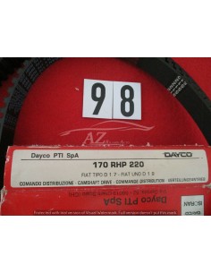 Cinghia distribuzione 170rhp220 fiat tipo uno diesel -  Az Ricambi  Sei alla ricerca di ricambi per la tua auto d’epoca? 2