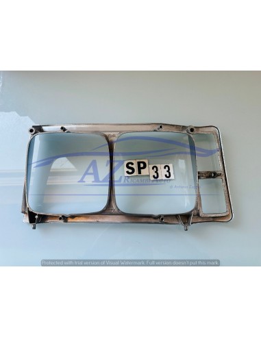 Cornice faro dx Fiat 125 zama -  Az Ricambi  Sei alla ricerca di ricambi per la tua auto d’epoca?