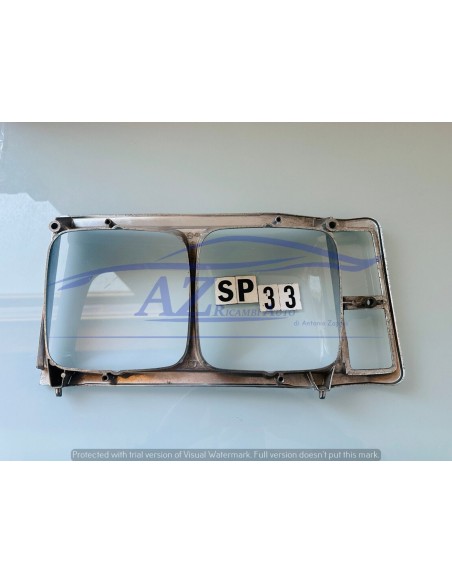 Cornice faro dx Fiat 125 zama -  Az Ricambi  Sei alla ricerca di ricambi per la tua auto d’epoca?