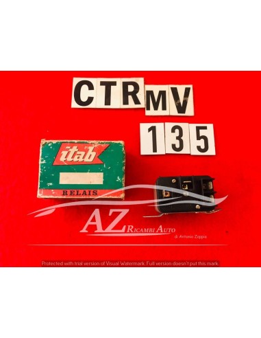 Relè teleruttore 24V Itab -  Az Ricambi  Sei alla ricerca di ricambi per la tua auto d’epoca?