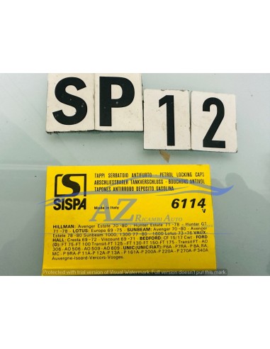 Tappo serbatoio carburante per Lotus Sunbeam Bedford Ford Hillman -  Az Ricambi  Sei alla ricerca di ricambi per la tua auto ...