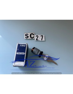 Blocchetto quadro Fiat 500 con chiave originale