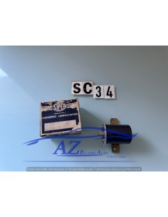 Relè lampeggiatore Fiat Om 24V DLB-D2 Sipea -  Az Ricambi  Sei alla ricerca di ricambi per la tua auto d’epoca? 2