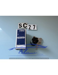 Blocchetto quadro Fiat 500 con chiave originale 2