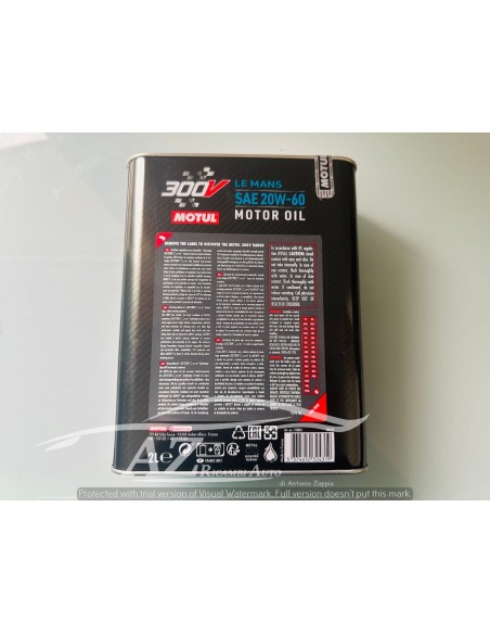 Olio motore Motul 300V LE MANS 20W-60 per motori da corsa Racing 2 litri 110824 -  Az Ricambi  Sei alla ricerca di ricambi pe...