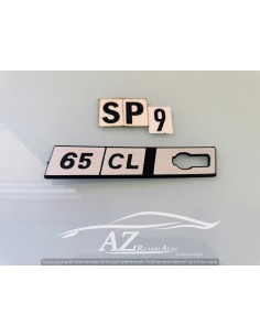 Fregio logo anteriore sx Fiat Ritmo 65 CL