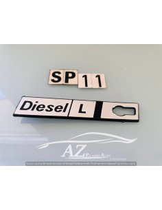 Fregio logo anteriore sx Fiat Ritmo Diesel L