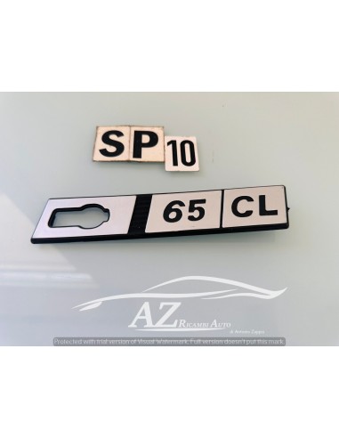 Fregio logo anteriore dx Fiat Ritmo 65 CL