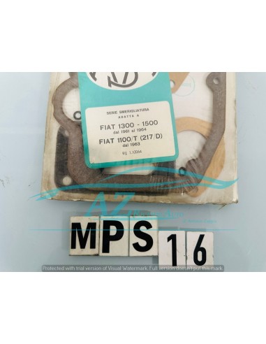 Serie guarnizioni smeriglio senza G/T Fiat 1300...