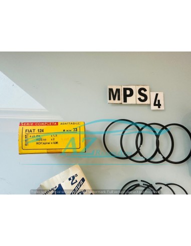 Fasce elastiche Fiat 124 diametro 73 0,4
