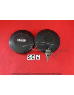 Faro fendinebbia giallo diametro Ø180 ELMA 609253  singolo 2