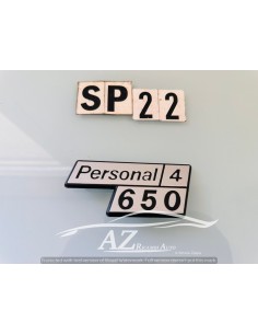 Fregio logo posteriore Fiat 126 Personal 4